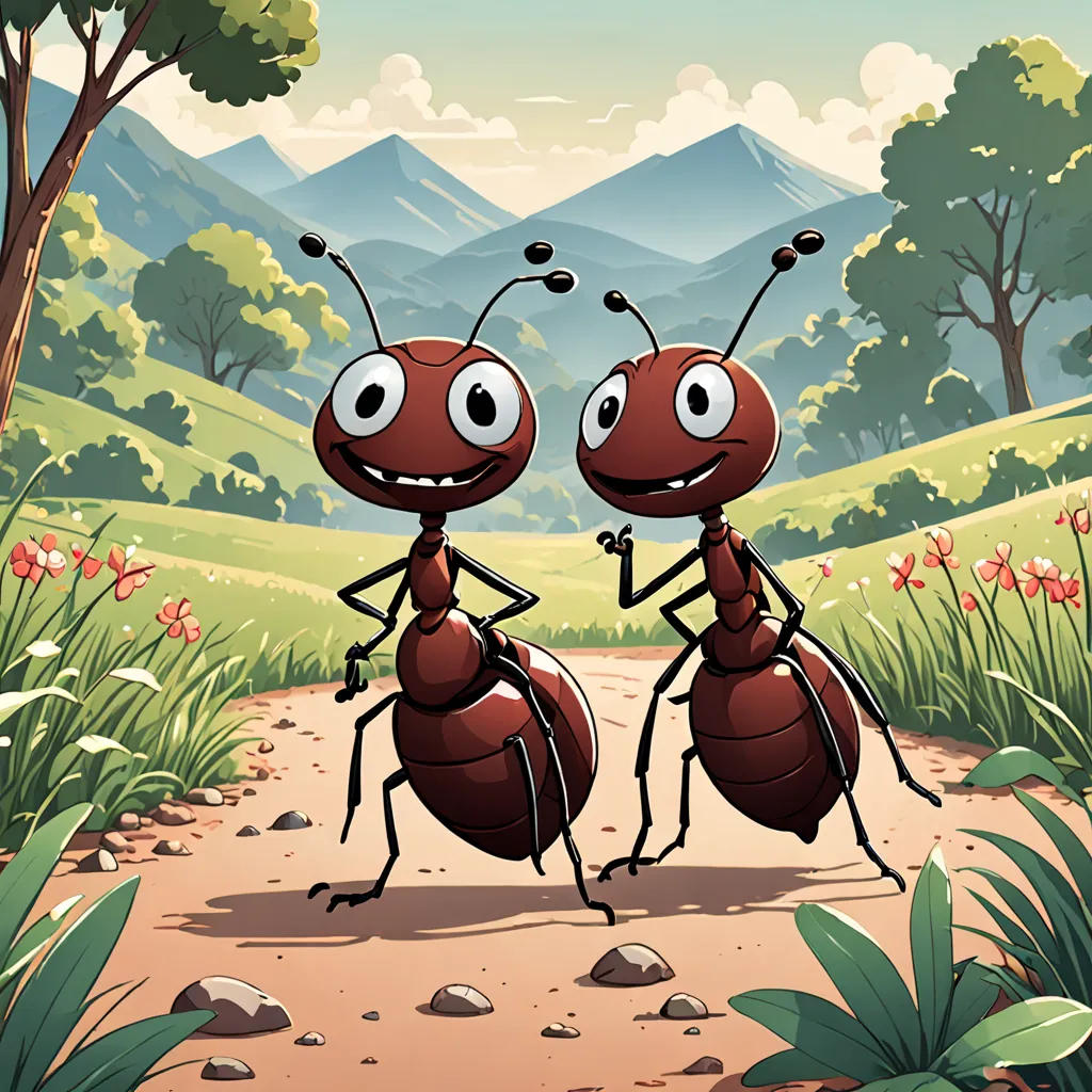 The Sweet and Salty Ants