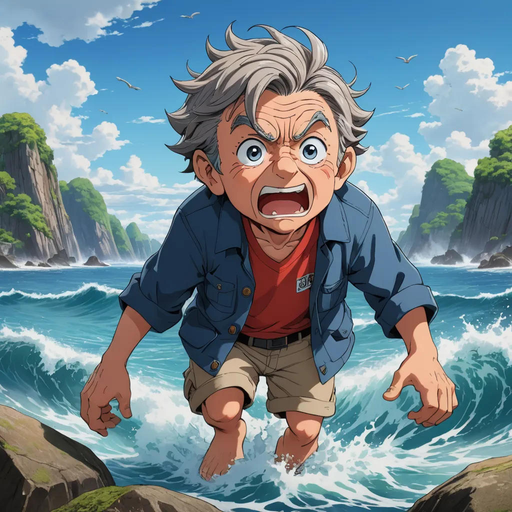 The Giant and the Waves