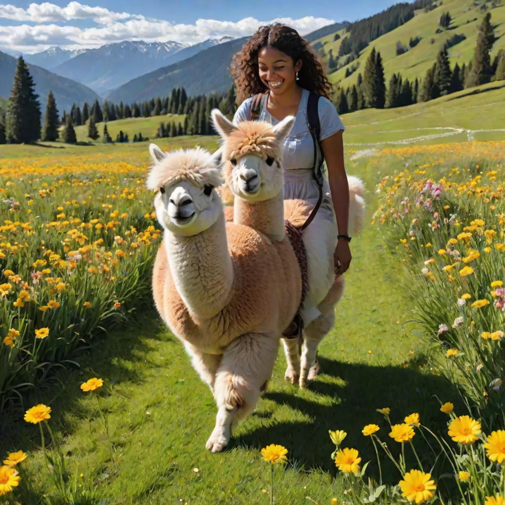 Aisha's Alpaca Adventure