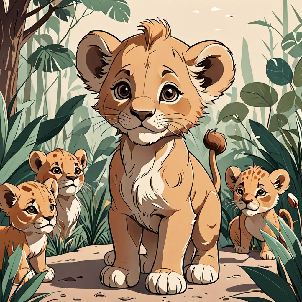 Leo the Little Lion Learns to Roar