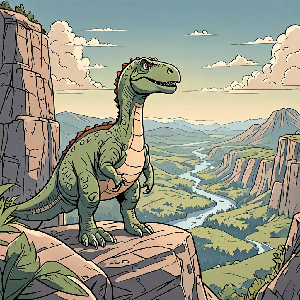 The Daring Feats of the Dauntless Dino