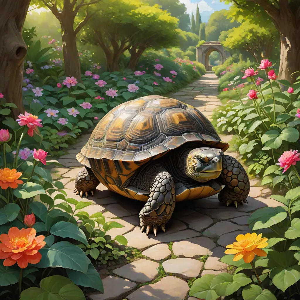 The Clever Tortoise and the Great Food Scarcity