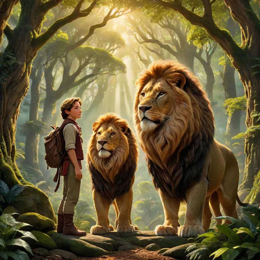 The Lion And The Boy: A Journey Of Courage