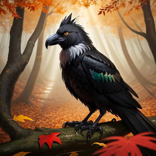 The Cunning Fox and the Wise Crow
