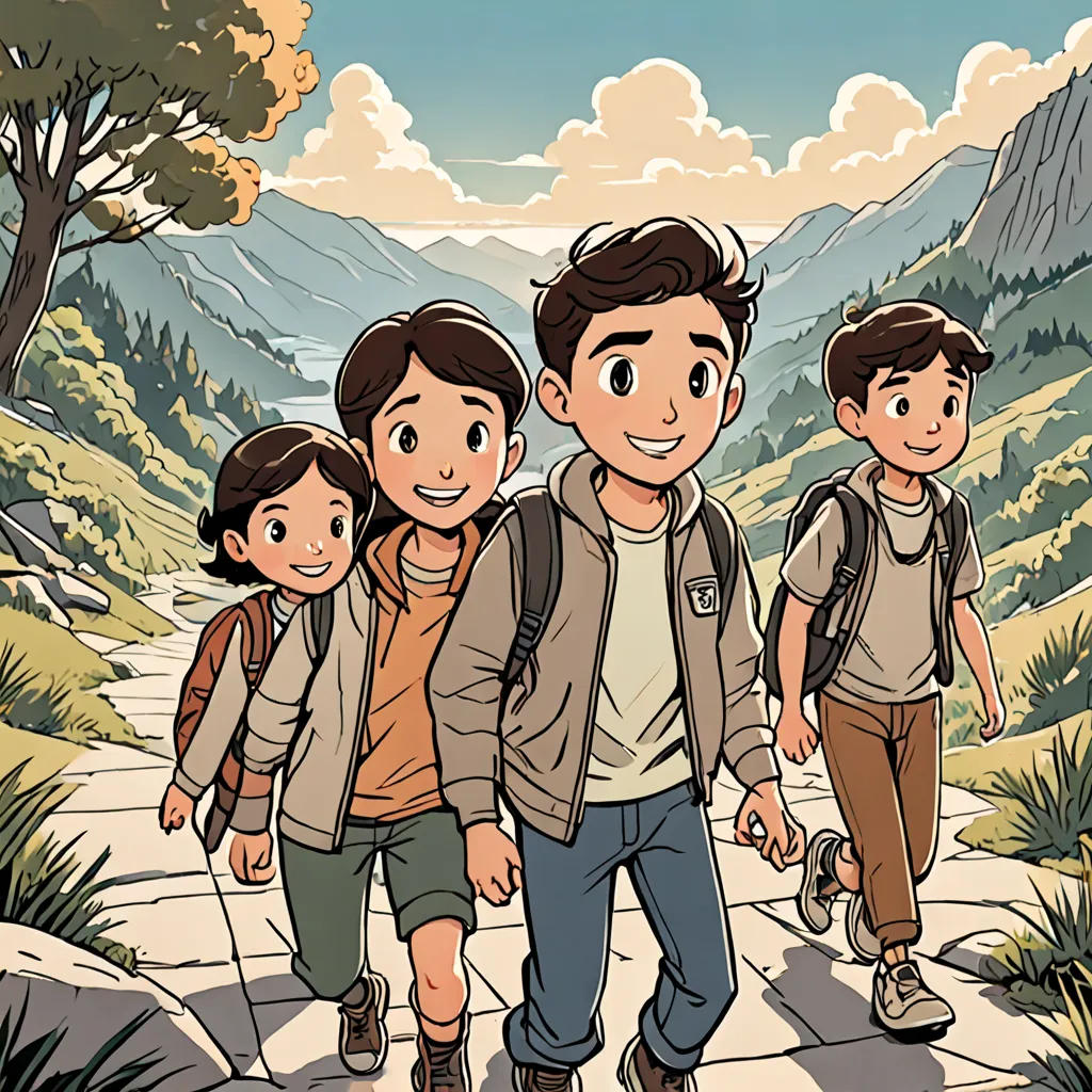 The Three Siblings' Adventure
