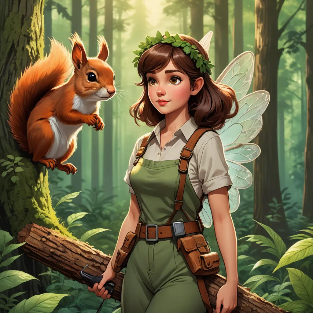 The Forest Fairy and the Tale of the Animals