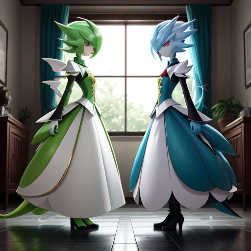 MEGA GALLADE & MEGA GARDEVOIR (SHINY) - My Anime Shelf