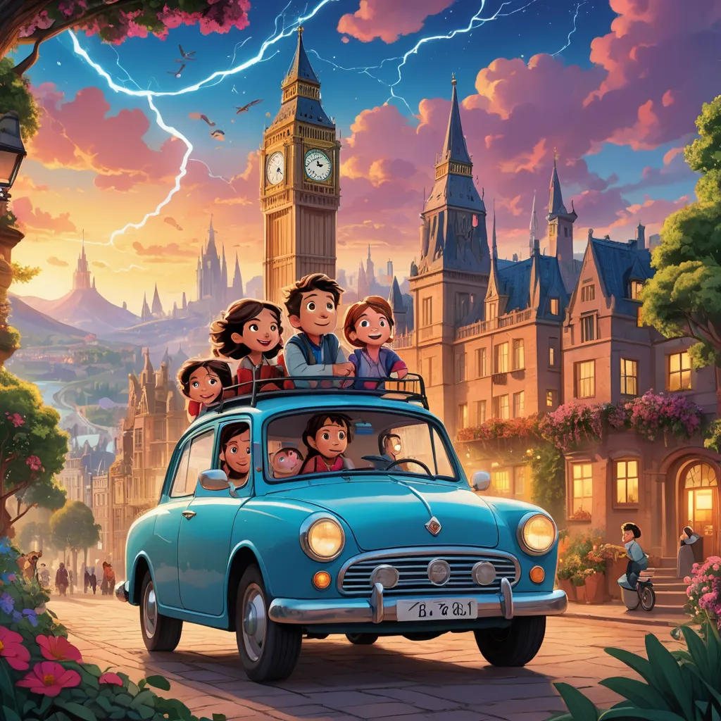 The Fantastic Journey of Zeyad, Ayman, Elsa, and Dora in the Land of Talking Cars