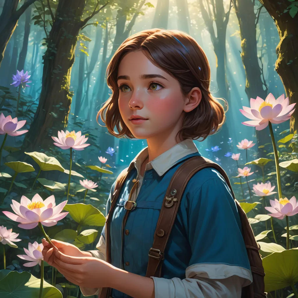 The Enchanting Blue Lotus