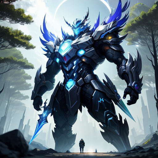 The Glaive of Celestio-Techno