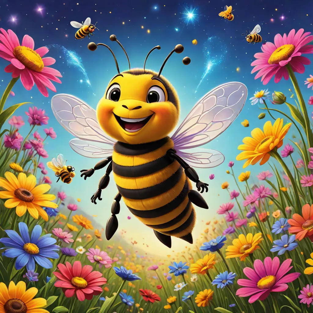 Benny the Bee and the Magic Flower