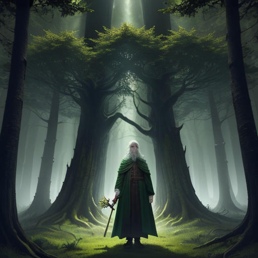 The Lost Wizard in the Forest