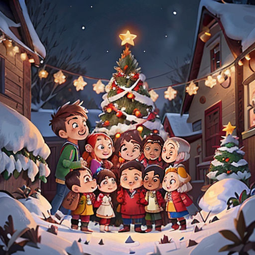 La Historieta de la Navidad para Niños con Inteligencia Artificial