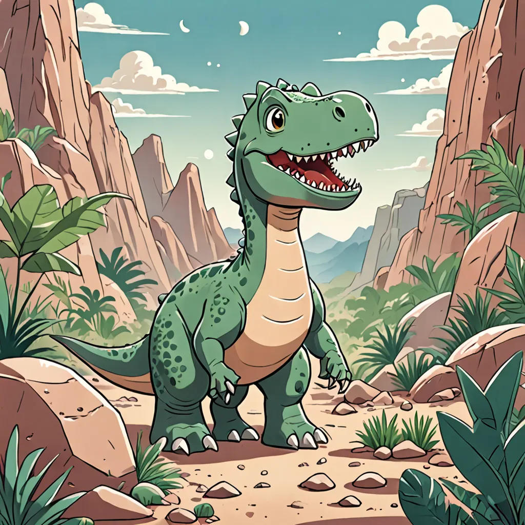 Sofia and Pebbles' Dinosaur Adventure