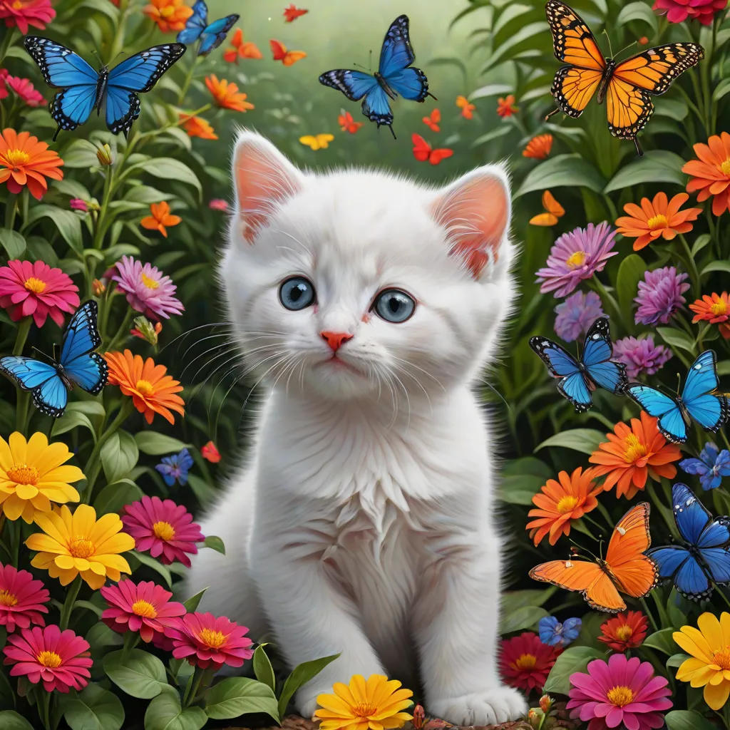 The Curious Kitten's Adventure