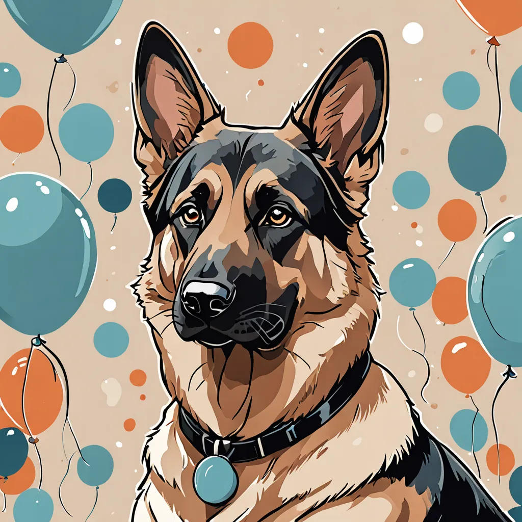 Memphis the Party German Shepherd