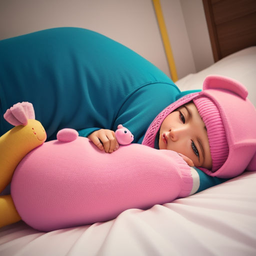 Peppa Pig and Daddy Pig in Bed