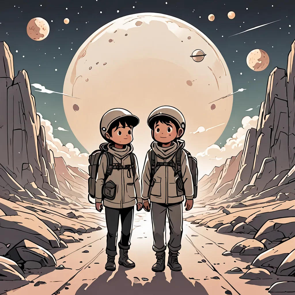 Rayhan and Piggu's UFO Adventure