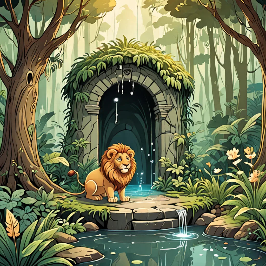 The Lion, the Mouse, and the Well