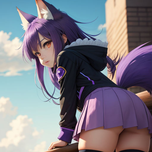 Foxgirl, original, animal ears, tail, sexy, kawai, cute, girl, anime, anime  girl, HD wallpaper | Peakpx