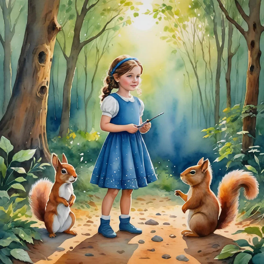 The Magical Journey of Luna and Friends