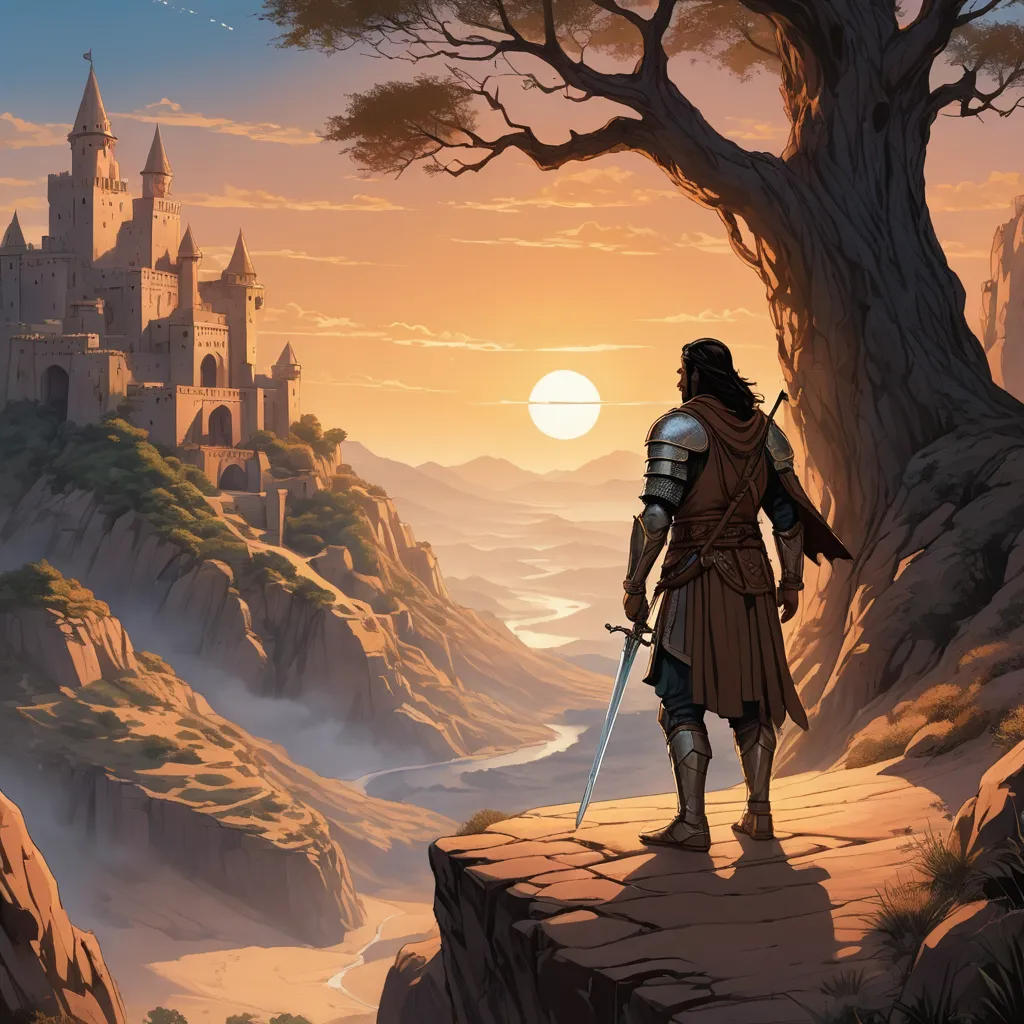 The Brave Arab Knight