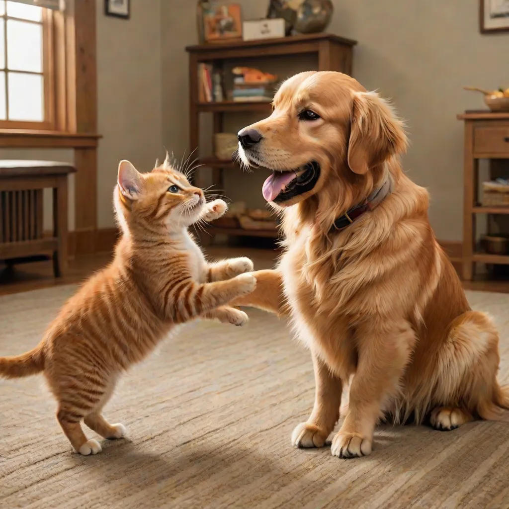 The Rivalry of Whiskers and Barkley