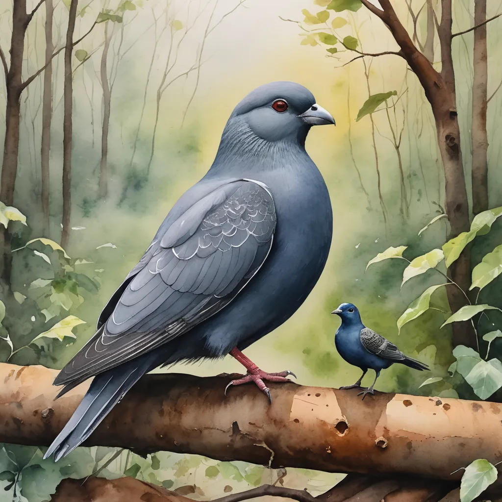 The Wise Pigeon