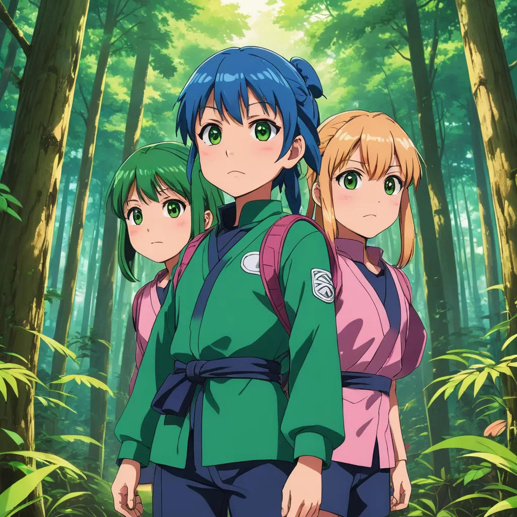 The Twin Ninja Sisters