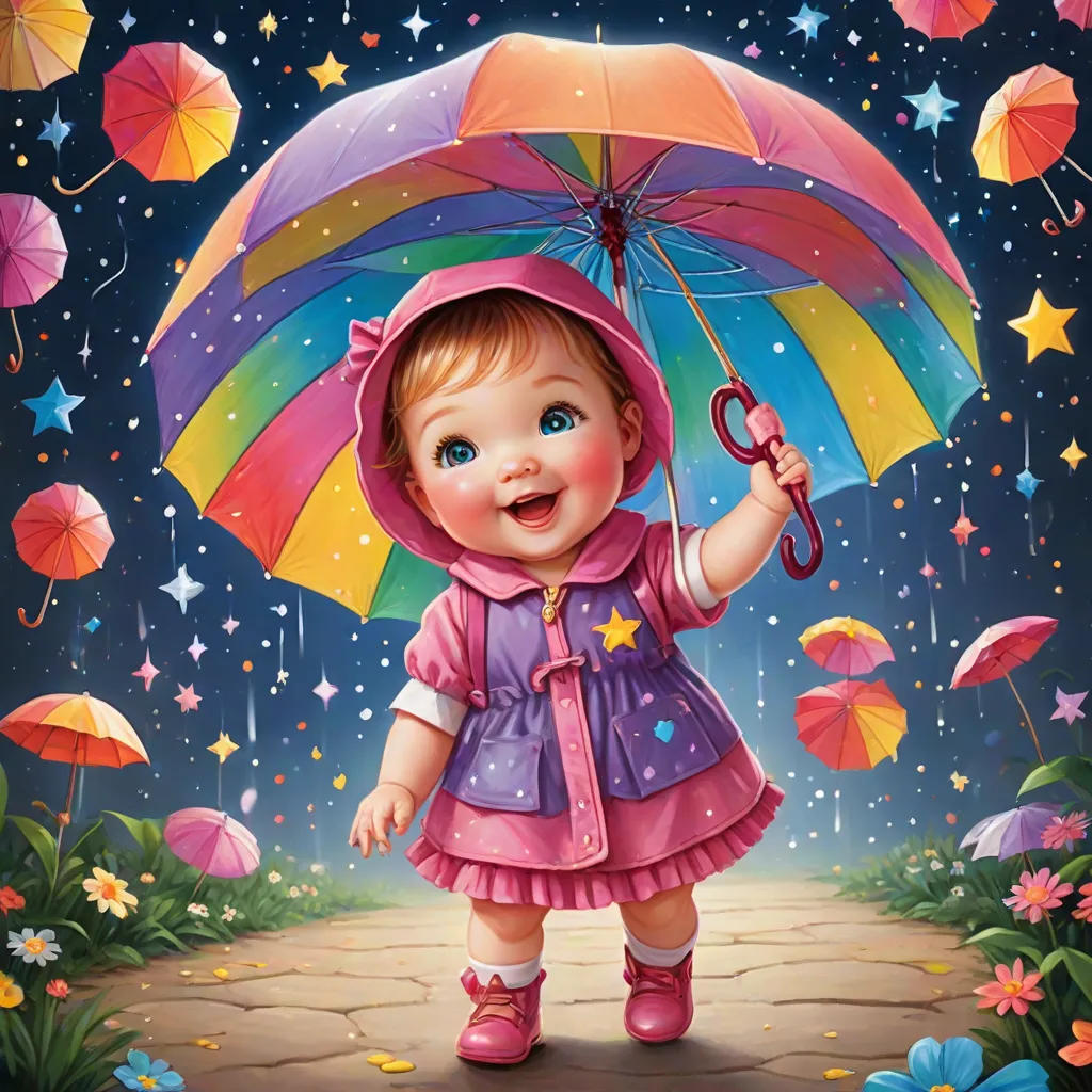 Baby Lucy and Her Magic Umbrella