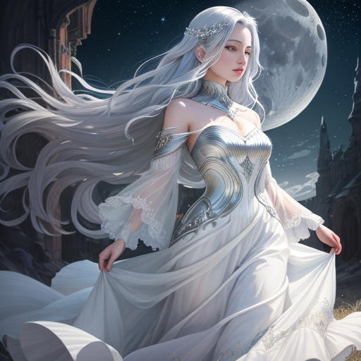 The Silver Moon: A Moon Maiden's Tale