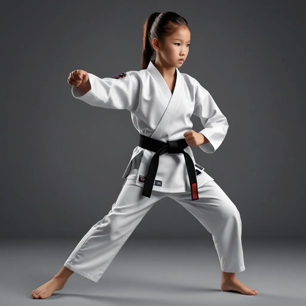 The Brave Taekwondo Girl
