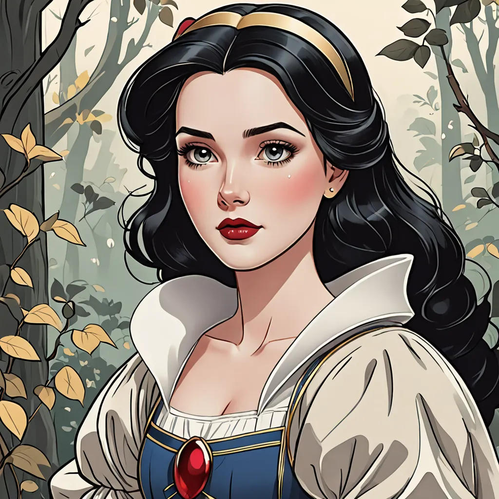 Snow White and the Envious Queen