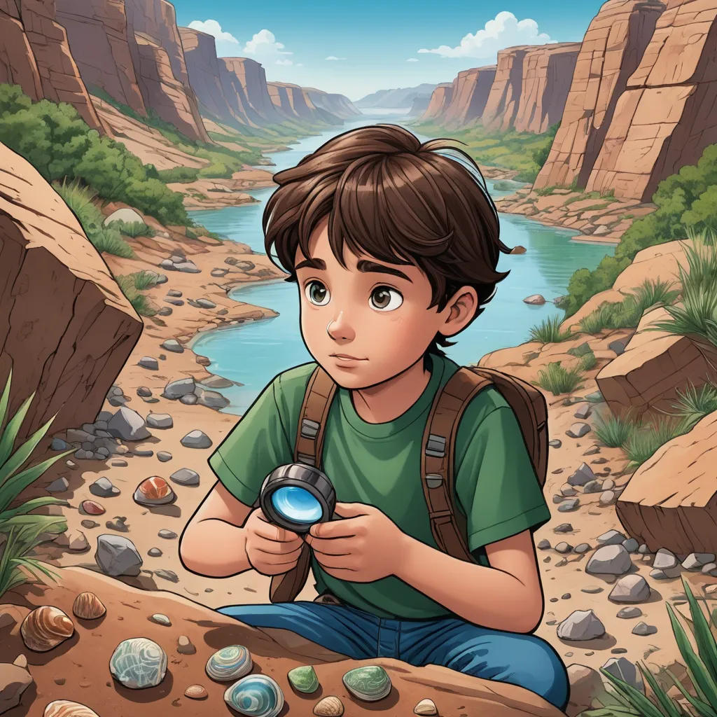 Alex's Journey Through Sedimentary Secrets