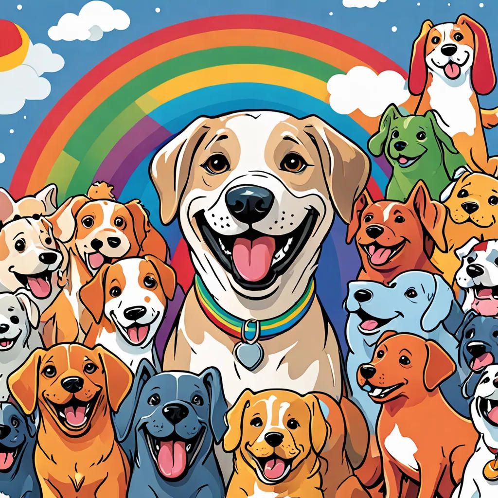 The Rainbow Pup