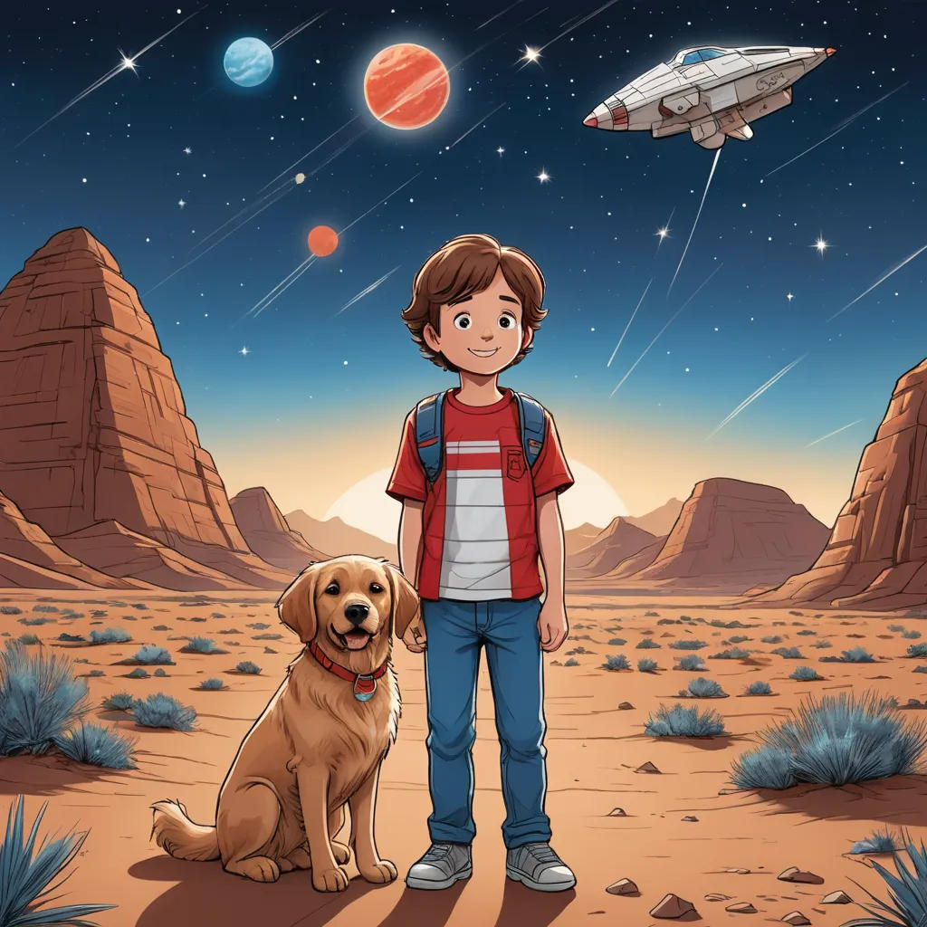 Noah and Buddy's Space Adventure