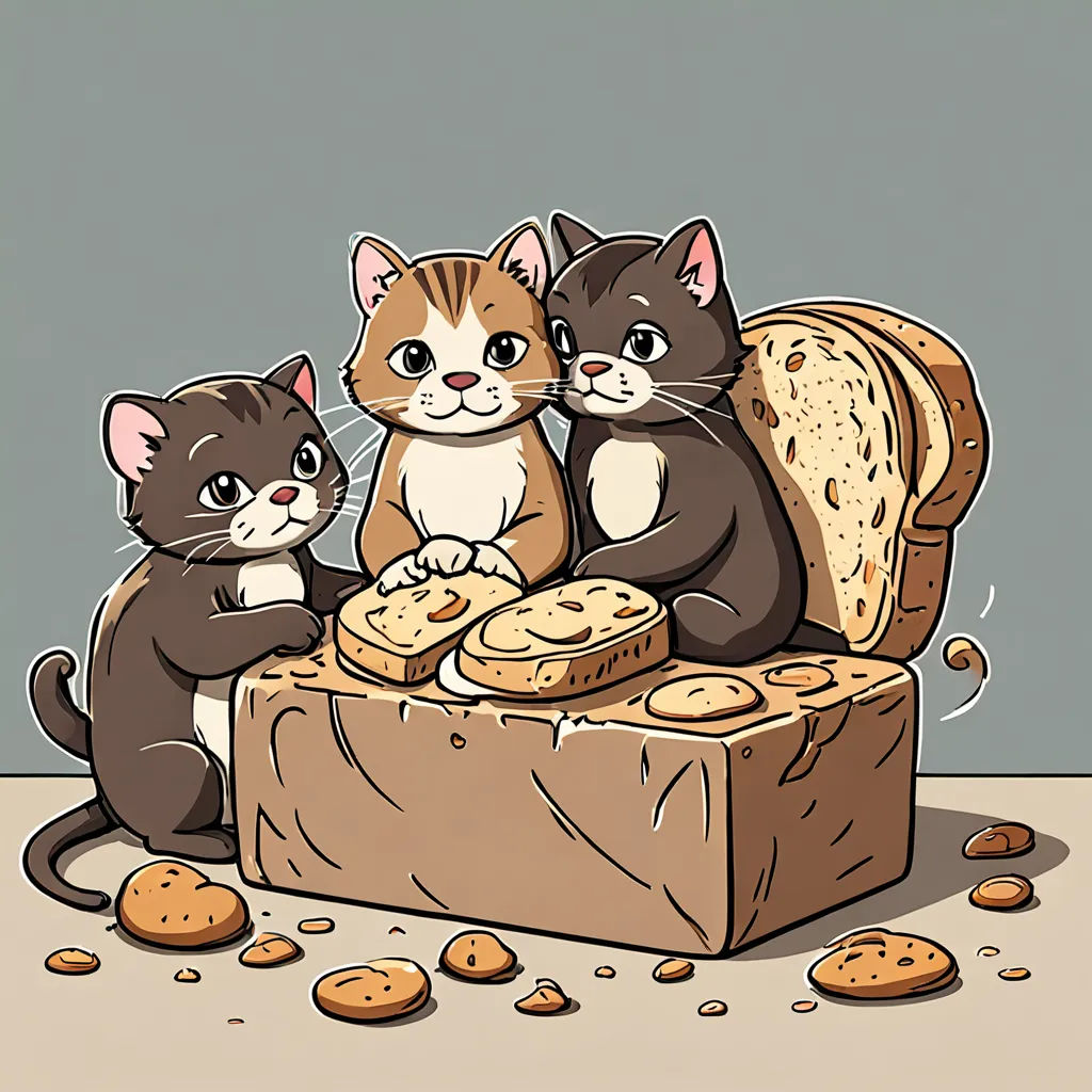 The Greedy Cats and the Clever Monkey