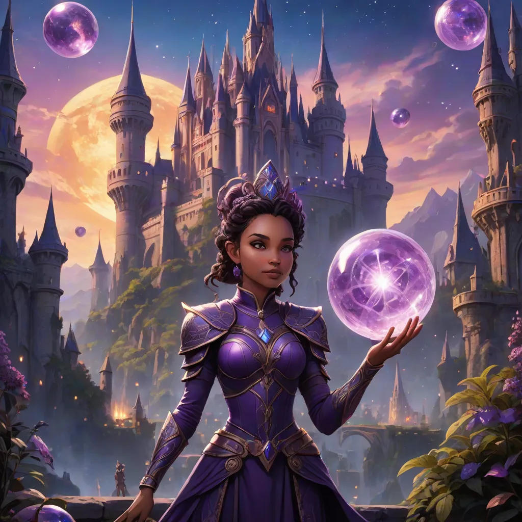 Elara and the Amethyst Orb