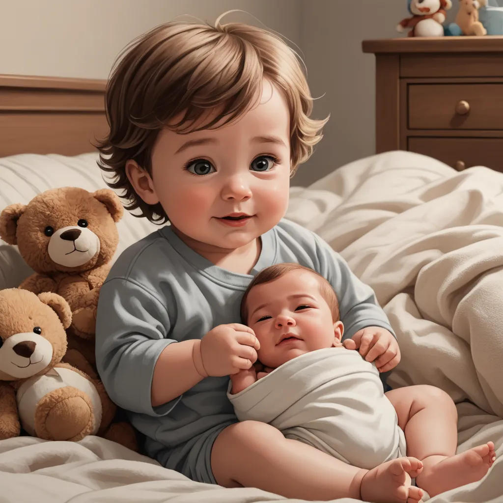 The Little Big Boy and the New Baby