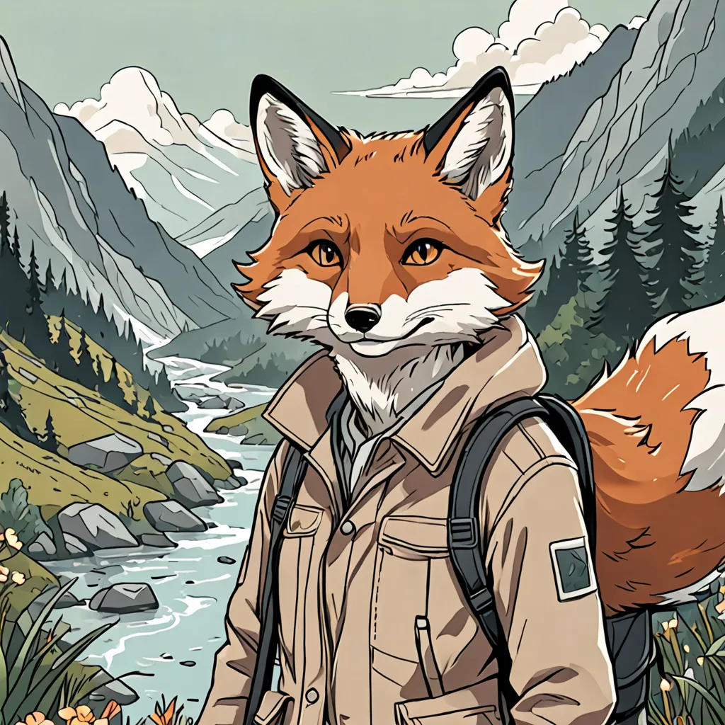 The Curious Journey of Zara the Fox