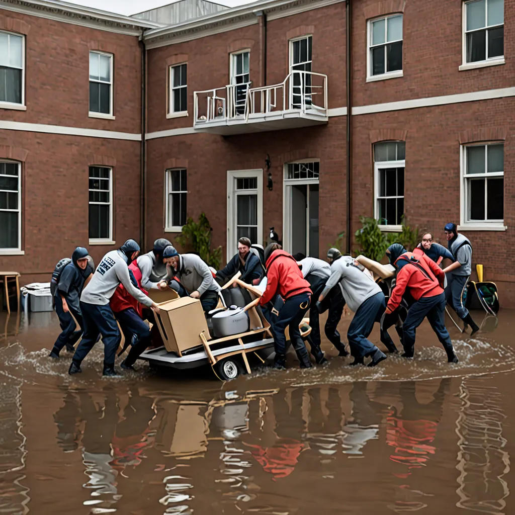 The Flooded Dorm Mystery