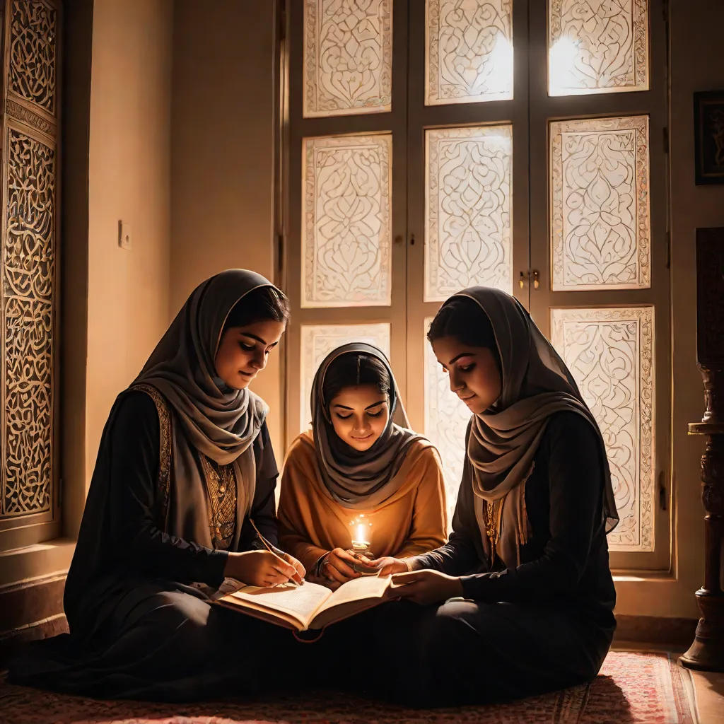 The Blessed Trio: Yumna, Yusuf, and Zoya
