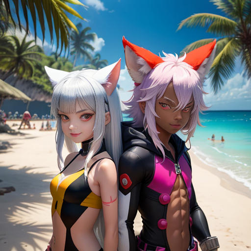Catra and Minnow: Mischief in Paradise
