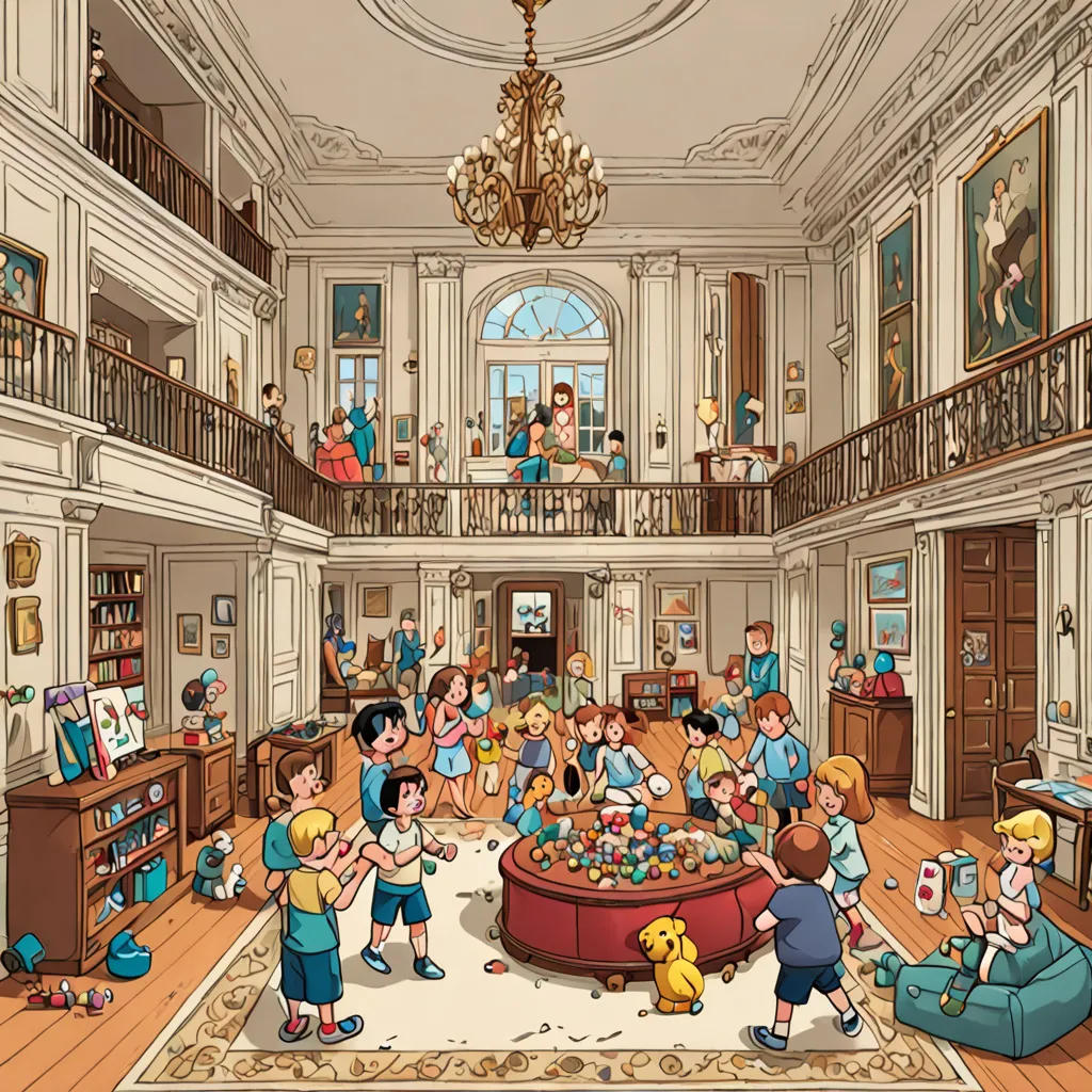 A sunny Saturday Day Of Fun In The Mansion
