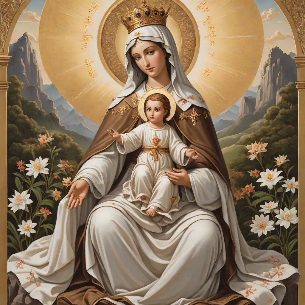 La historia de la Virgen del Carmen