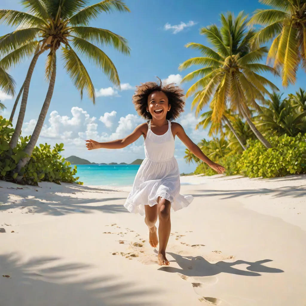 A Little Girl's Caribbean Adventure