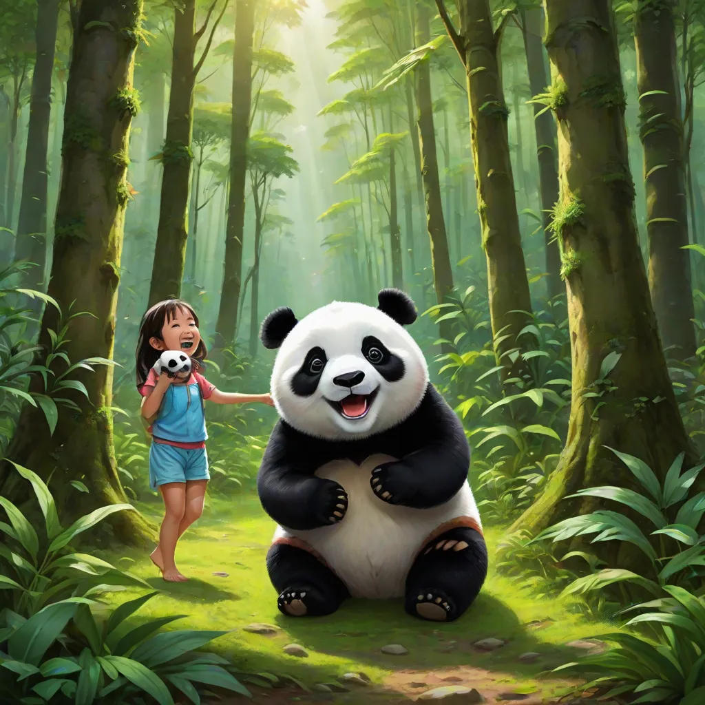 The Lonely Panda and the Lost Child