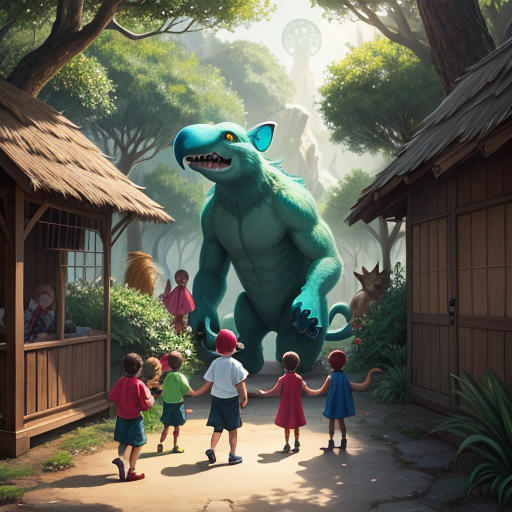 The Day at the Magical Zoo