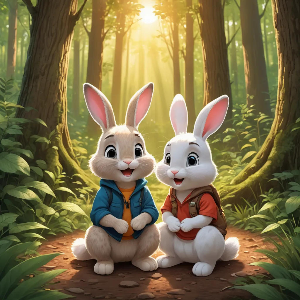 Benny the Rabbit and the Kind Boy