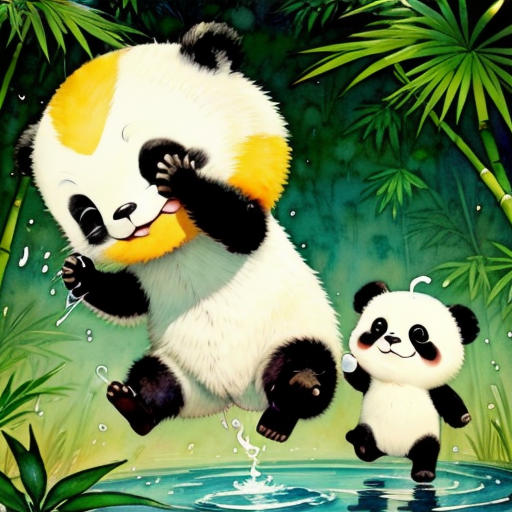 The Panda Family Adventure
